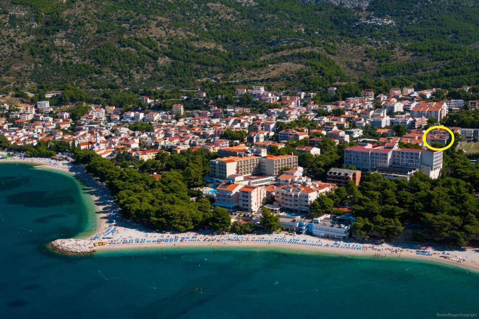 Ruza&Nikolina "1" Apartmani - Baška Voda Exterior foto