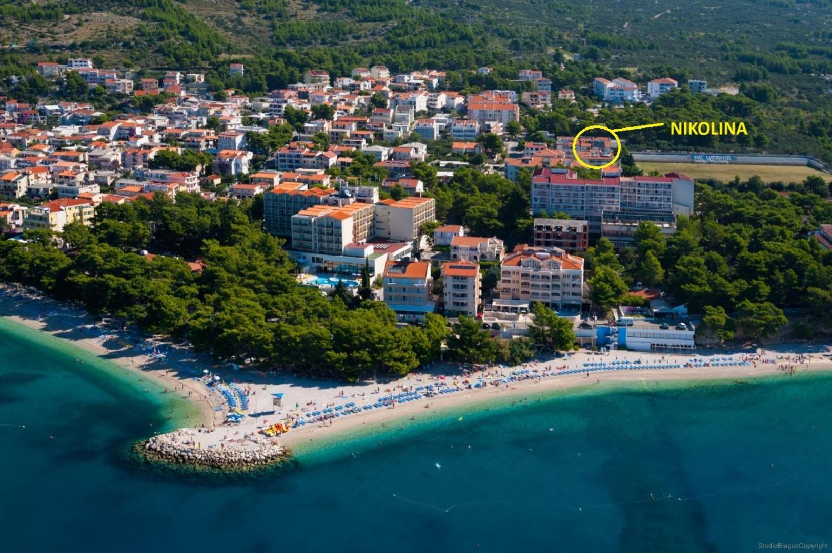 Ruza&Nikolina "1" Apartmani - Baška Voda Exterior foto